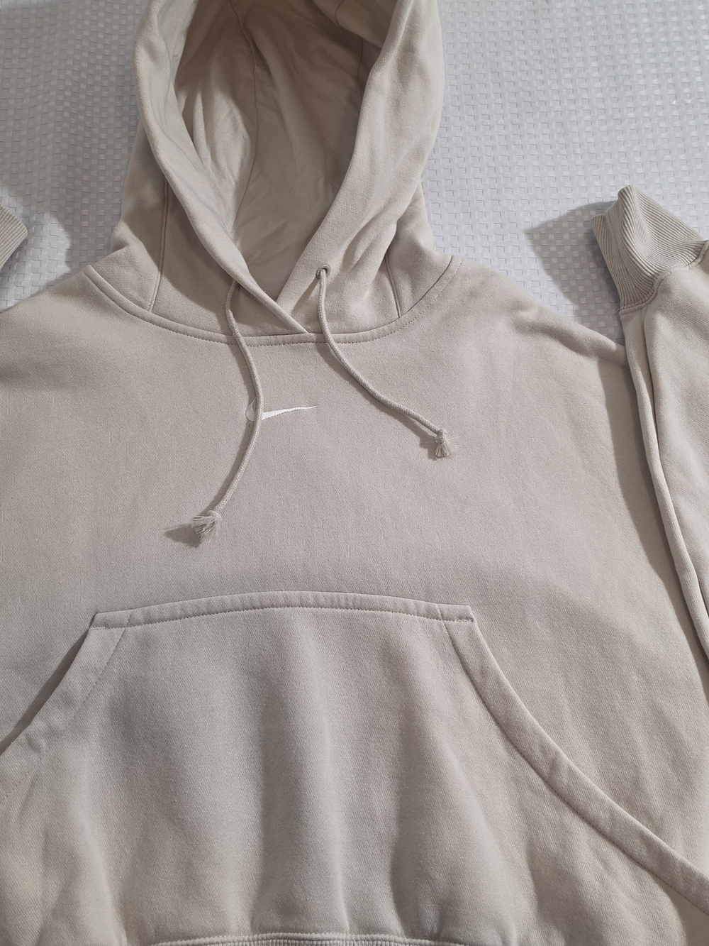 Nike Phoenix Fleece Over-Oversized Hoodie Light Orewood Brown XS DQ5858-104 MINT